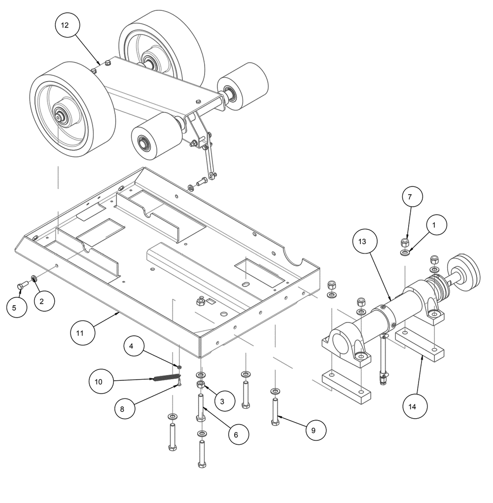 Section 03 Diagram and Parts List for SRX-2000 172235 MK Diamond Concrete Saw